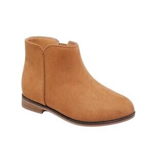 Toddler Girls' Penelope Slip-On Zipper Booties Cognac - Cat & Jack - choose size